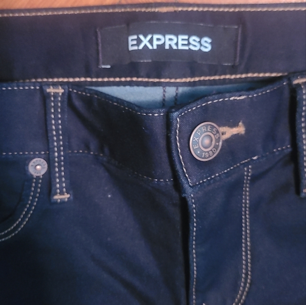 Express new straight leg jeans 2s - Picture 3 of 7